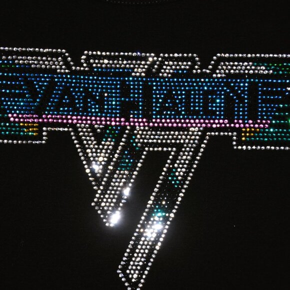 Van Halen Rhinestone  bling sleeveless tank top  XS,S,M,L,XL,XXL, … - Picture 12 of 13